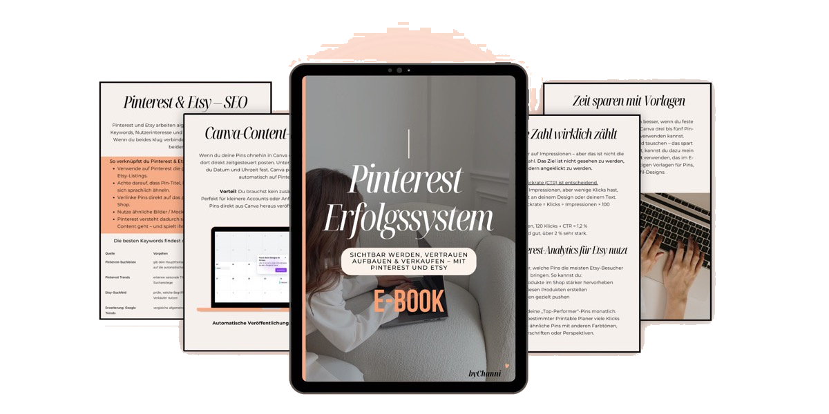 Pinterest Erfolgssystem E-Book Cover